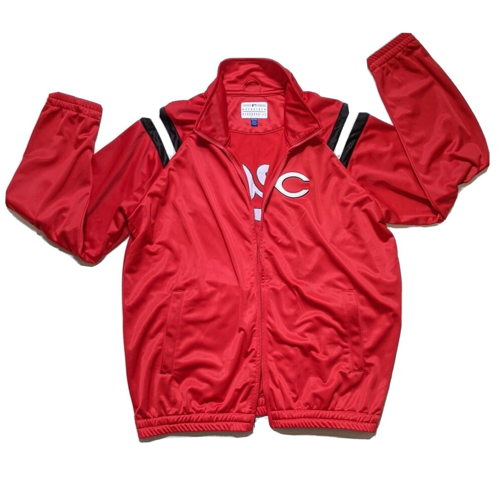 MLB Cincinnati Reds Men's Extra Large Light Weight Jacket! XXL